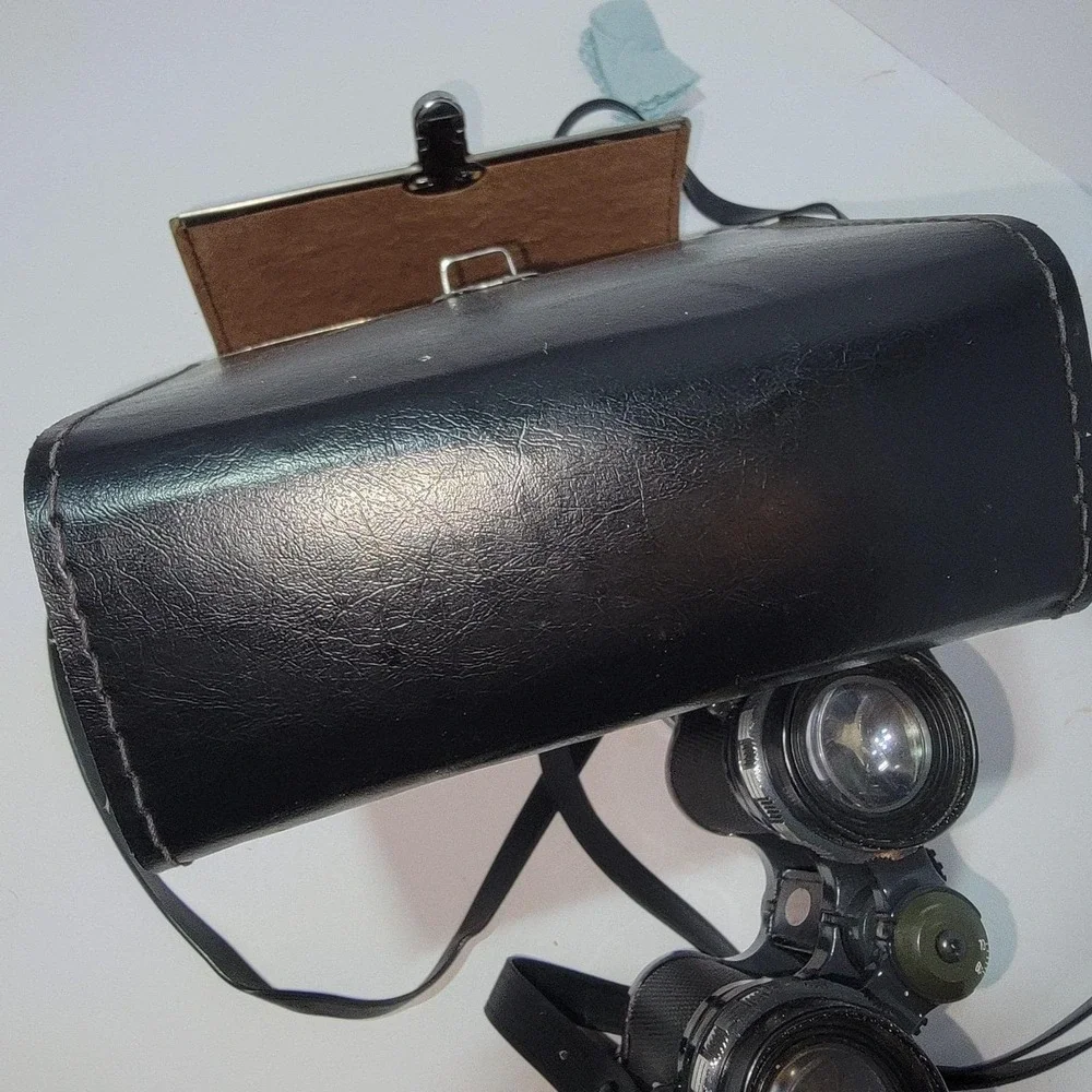 Vintage Jason Clipper 7x35 Binoculars Model 118 w/ Original Case  Japan Optics